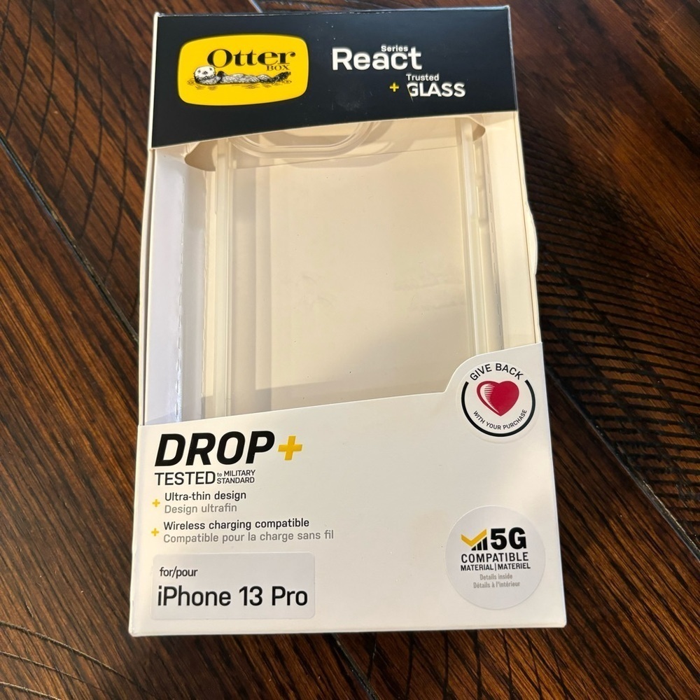 OtterBox Prefix Series Case for iPhone 13 Pro  Clear